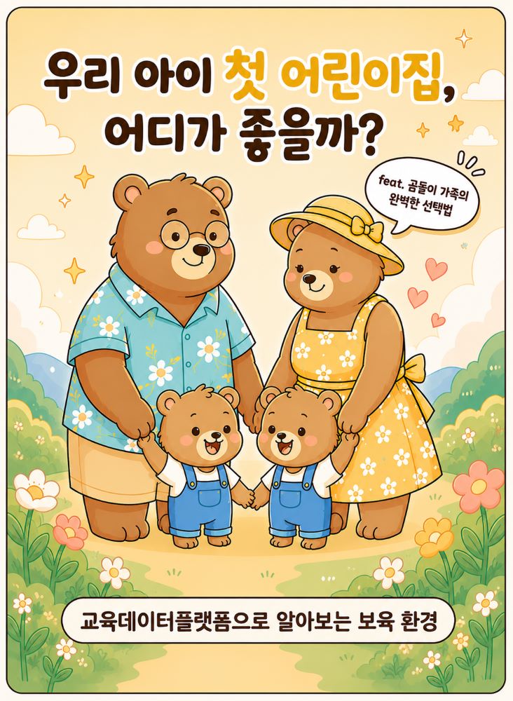 우리 아이 첫 어린이집, 어디가 좋을까?