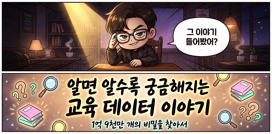 알면 알수록 궁금해지는 교육 데이터 이야기